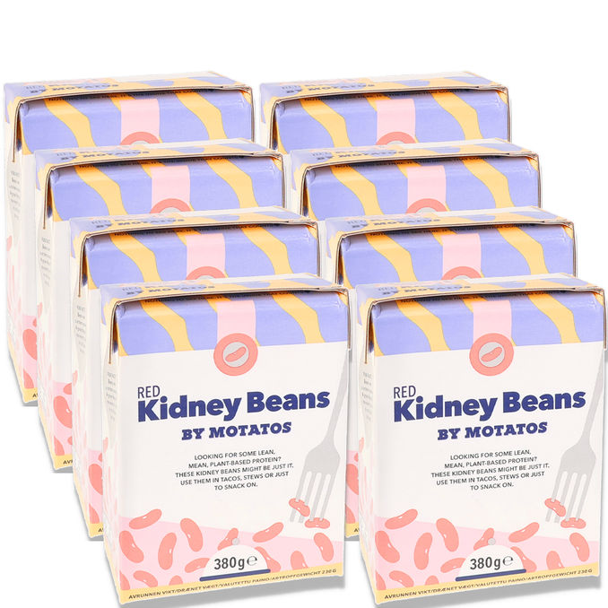 By Motatos Röda Kidneybönor 8-pack