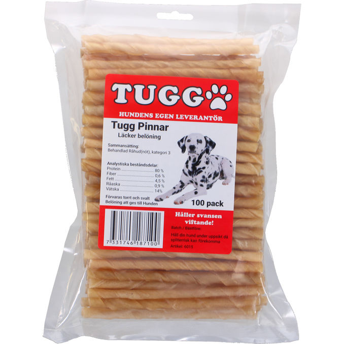 Sjöbogårdens Tyggepinde af Råhud til Hunde