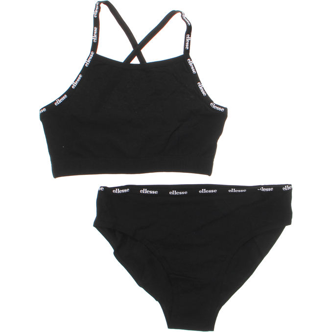 Ellesse Bralette & Trosa Stl. S Svart