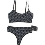 Ellesse Bralette & Stringit XS Musta