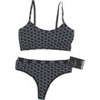 Ellesse Bralette & Hög String Stl. M Svart