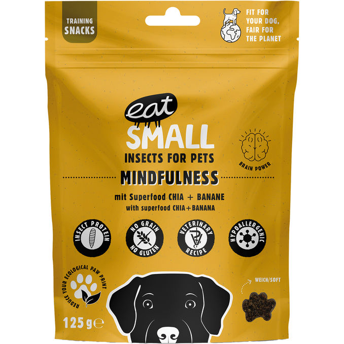 eat small Mindfulness Snacks für Hunde