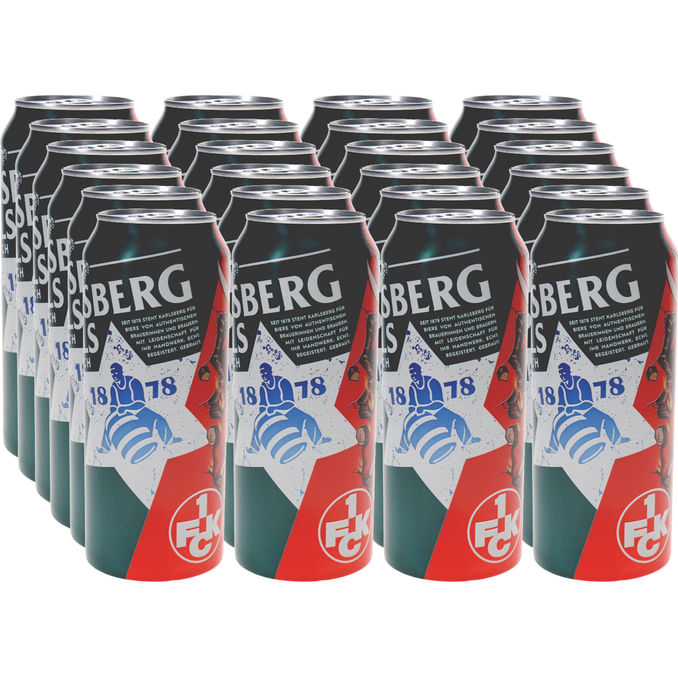 Karlsberg Pils x FCK 4,8%, 24er Pack (EINWEG) zzgl. Pfand