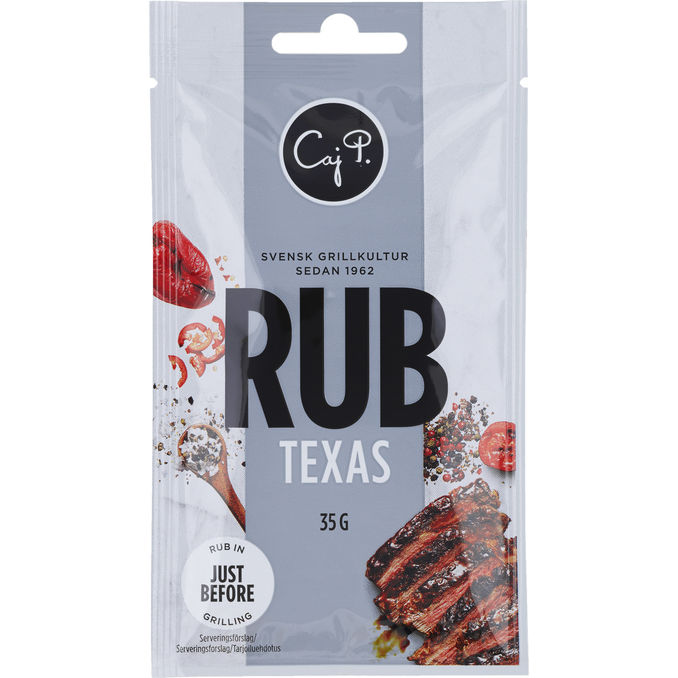 Caj P 3 x Texas Rub 35 g