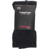 CROSSBOW Leggings 80 Den Str. 34-36 Sort