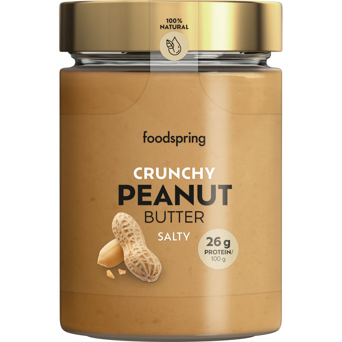Foodspring Peanut Butter Crunchy Salty 