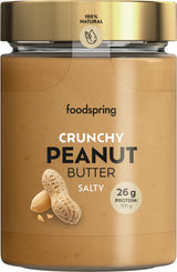 Foodspring Peanut Butter Crunchy Salty 