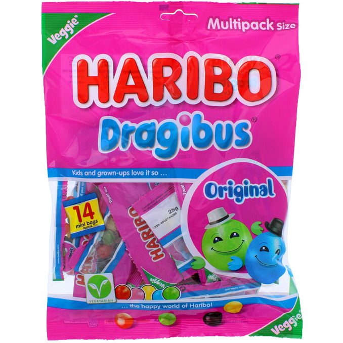 Haribo Godis Dragibus Orginal