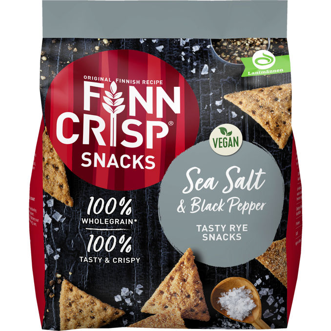 Finn Crisp Rugsnacks Salt & Peber