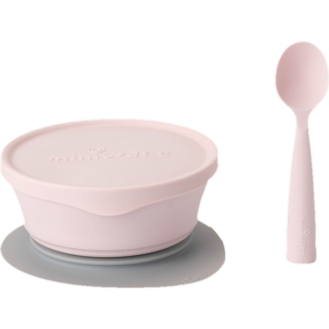 Miniware First Bites Set Cotton Candy