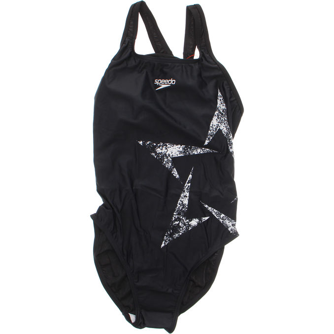 Speedo Badedragt Racerback Str. 38 Stjernedesign