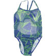 Speedo Baddräkt Stl. 42 Waltzerwhizz Blå & Grön