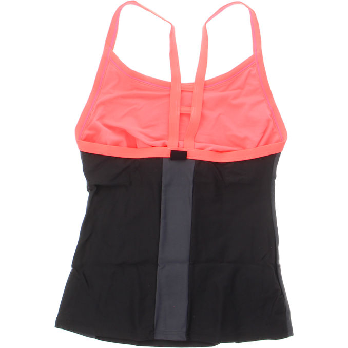 Speedo Tankini Top Stl. 40 Svart & Rosa