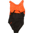 Speedo Badedragt Laneback Orange/Sort Str. 38