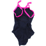 Speedo badedragt Sort/Pink 5-6 år