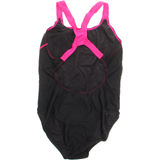 Speedo Badedragt Medalist Pink/Sort Str 44