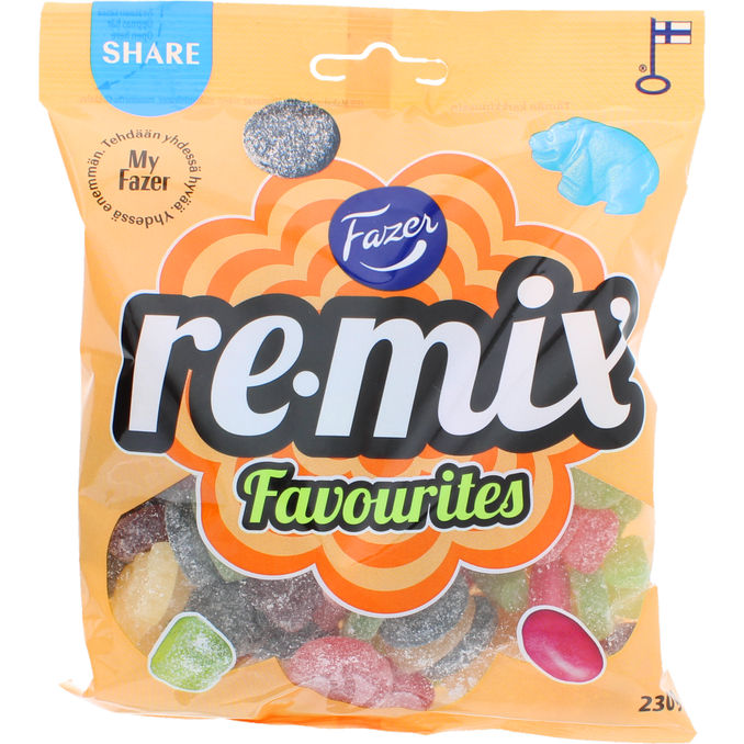 Fazer Remix Favourites 230g