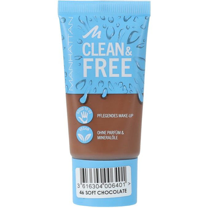 Manhattan Clean&Free Foundation Soft Chocolate