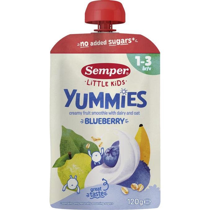 Semper Smoothie Yummies Mustikka