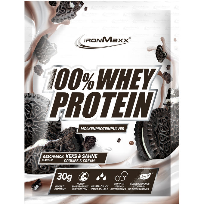 IronMaxx 100% Whey Protein Cookies & Cream