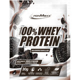 Mindestens haltbar bis: 13.03.2026 IronMaxx 100% Whey Protein Cookies & Cream