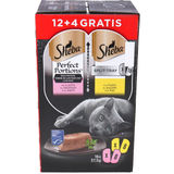 Sheba Katzenfutter Lachs & Huhn Pastete, 16er Pack