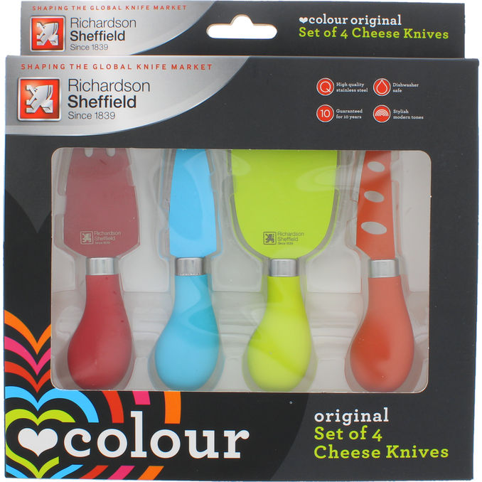 Richardsson Sheffield Juustoveitset 4-pack