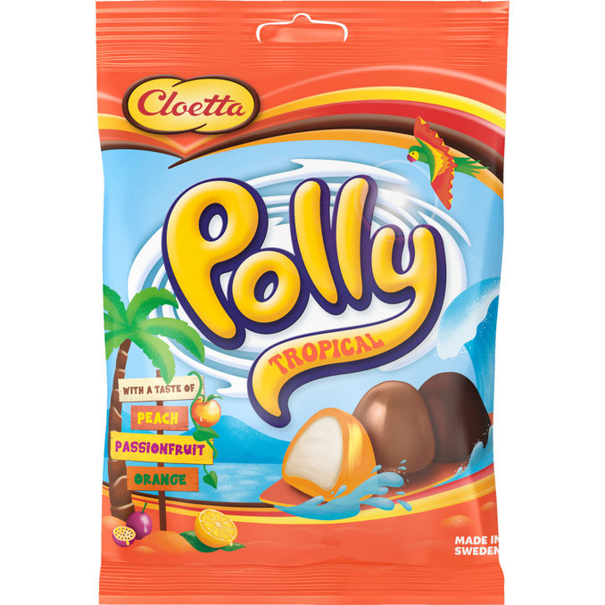 Cloetta Polly Tropical 150g