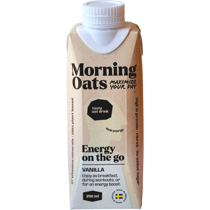 Morning Oats Morgenmadsdrik Vaniljesmag 250 ml