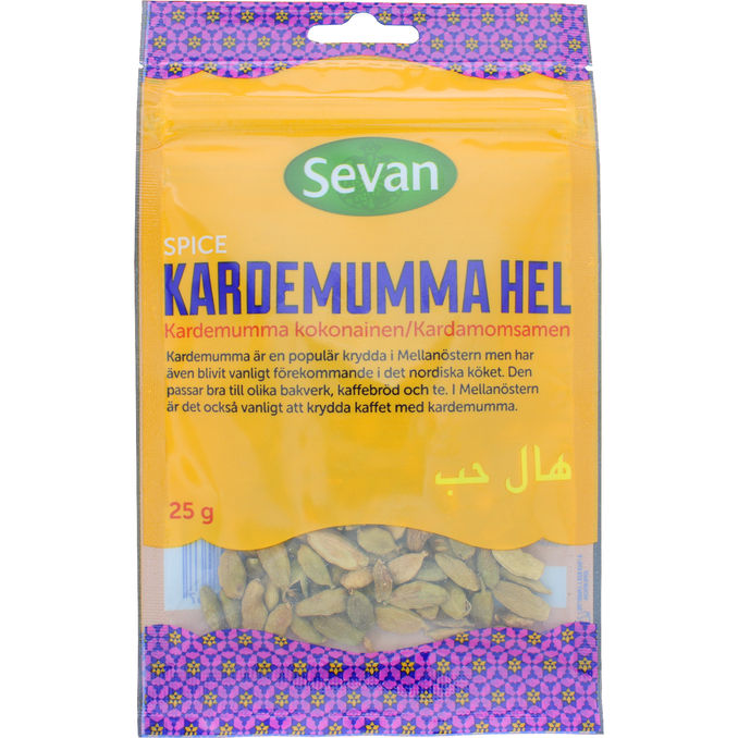 Sevan Hel Kardemumme 25 g