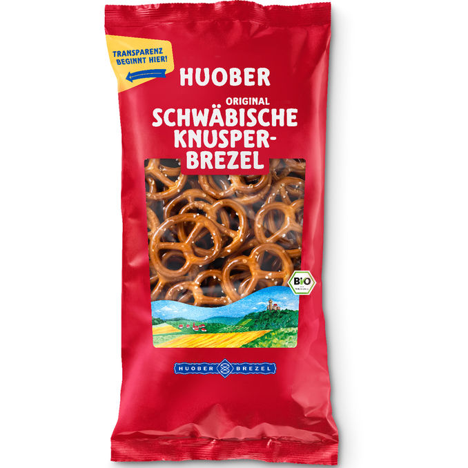 Huober Brezel BIO Schwäbische Knusperbrezel