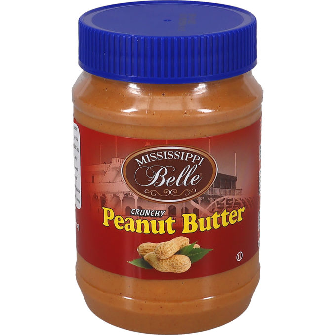 Mississippi belle Crunchy Peanutbutter 510 g