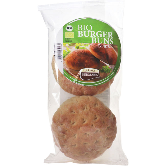 Dermaris BIO Steinofen Burger Buns Dinkel