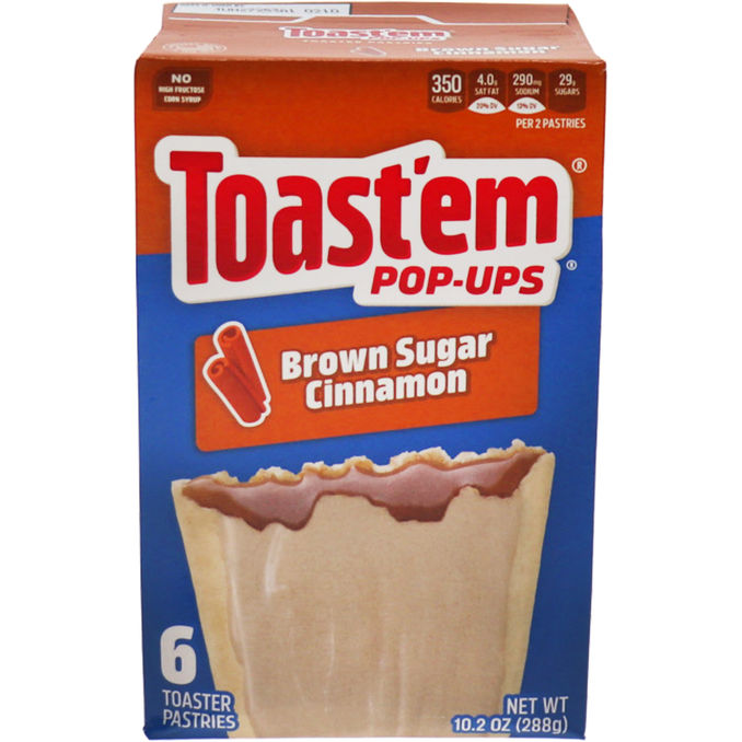 Toast'em Pop-Ups Brown Sugar Cinnamon