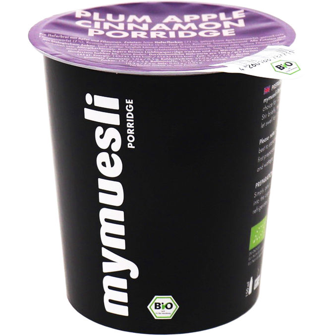 mymuesli2go BIO Porridge Plum-Apple-Cinnamon