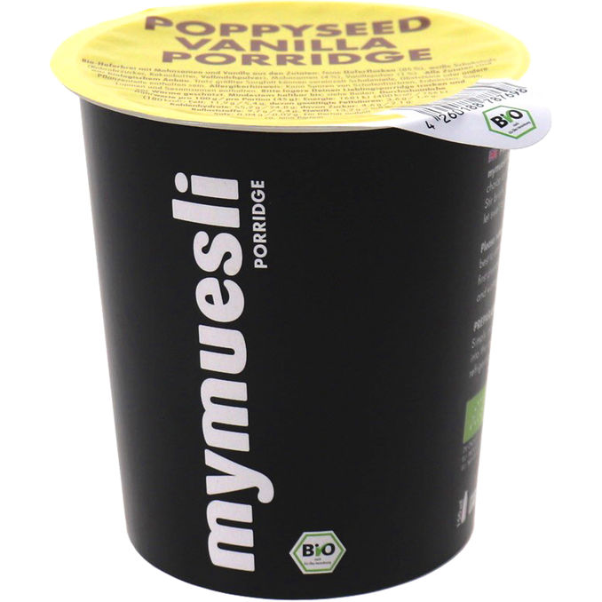 mymuesli2go BIO MyMuesli Porridge Poppyseed-Vanilla