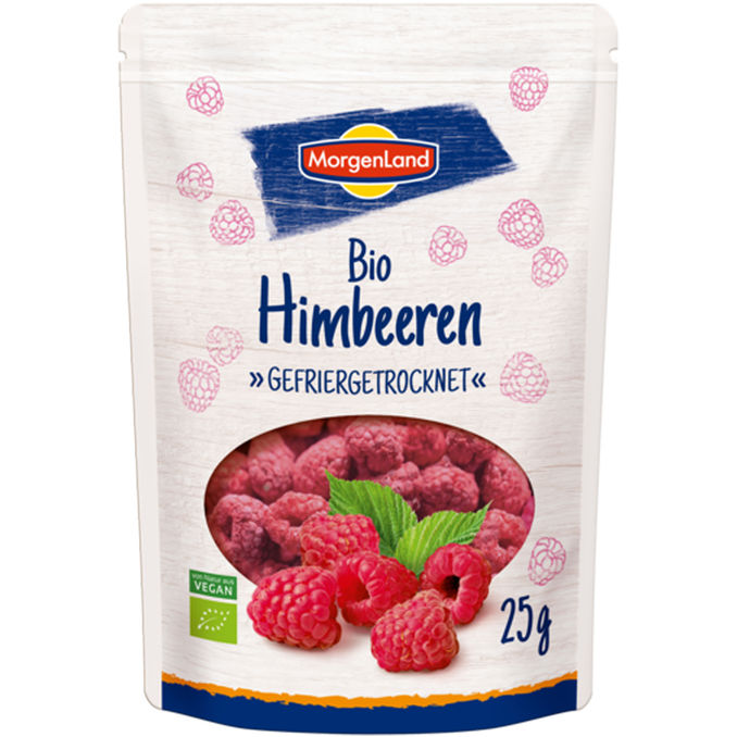 Morgenland BIO Himbeeren, gefriergetrocknet