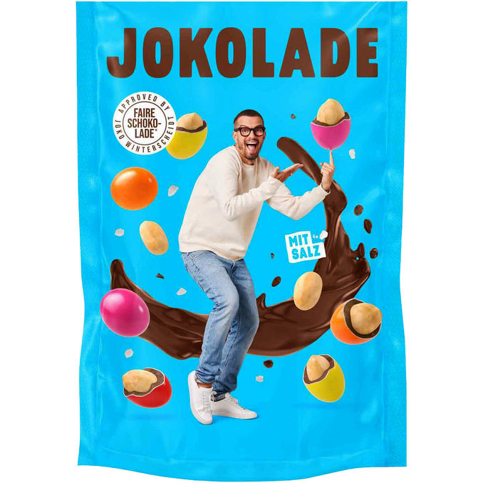 JOKOLADE Jokolade Schoko Peanuts mit Salz