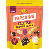 Färsking Kakao & Banan Granola