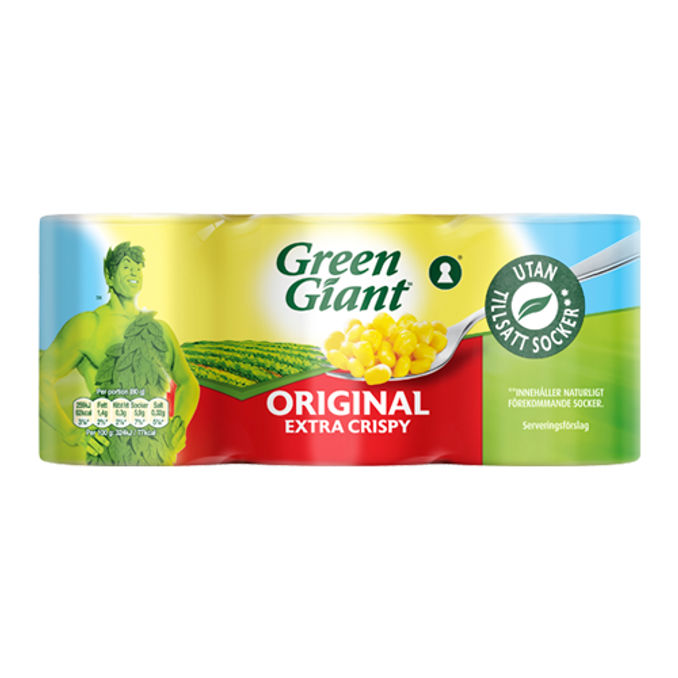 Green Giant Majs Extra Crispy 3-pack