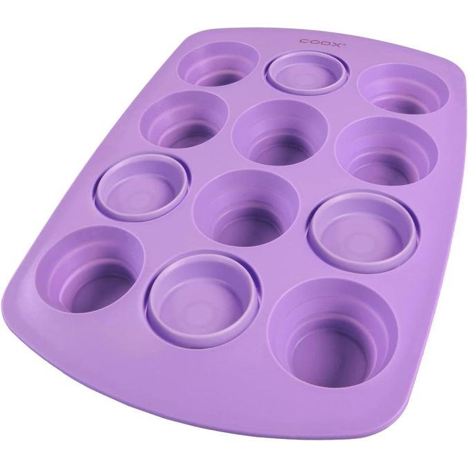 coox 12er-Muffinform, flieder