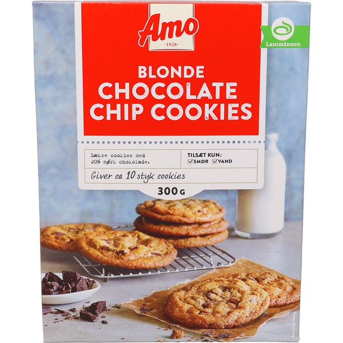 Amo Bakmix Blonde Chocolate Chip Cookies