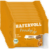 HAFERVOLL Porridge 2 Go Erdnuss & Nussmuss, 13er Pack