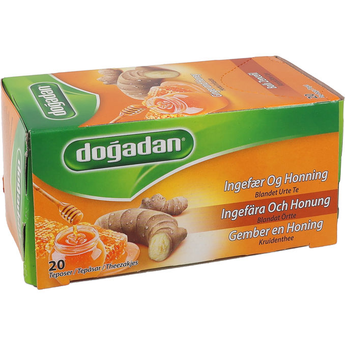 Dogadan Örtté Ingefära & Honung 20-pack