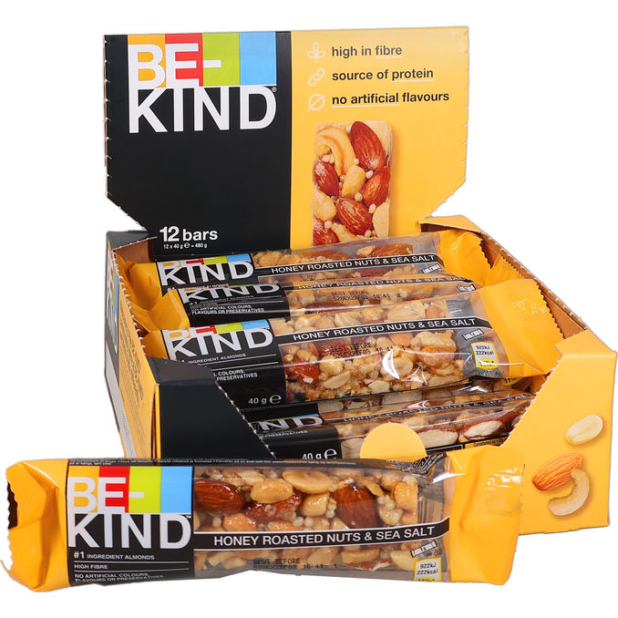 Be-kind Pähkinäpatukka Honey Roasted 12-pack