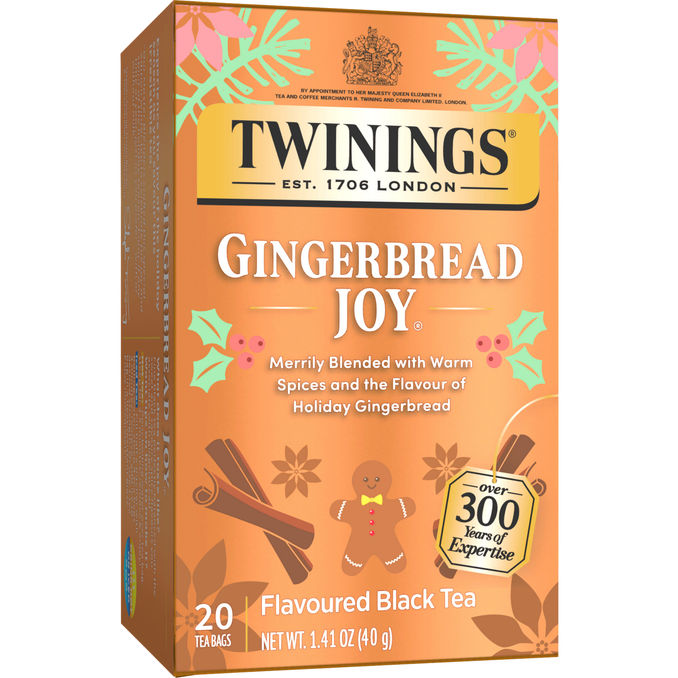 Twinings Svart Te Gingerbread Joy