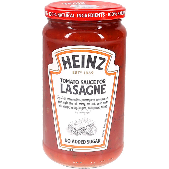 Heinz Tomaattikastike lasagnelle 