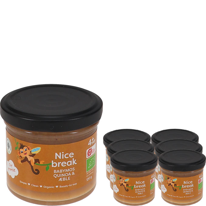 Woodland Wonders 2 x Barnmat Quinoa & Äpple 6-pack UTGÅNGEN