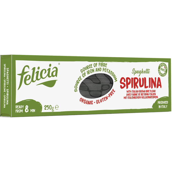 Felicia BIO Reis Spaghetti mit Spirulina
