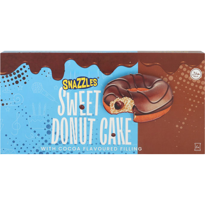 Snazzles Sweet Donut Cake, Kakaofüllung
